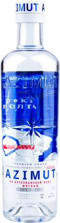 Водка "Азимут мягкая" 0,5